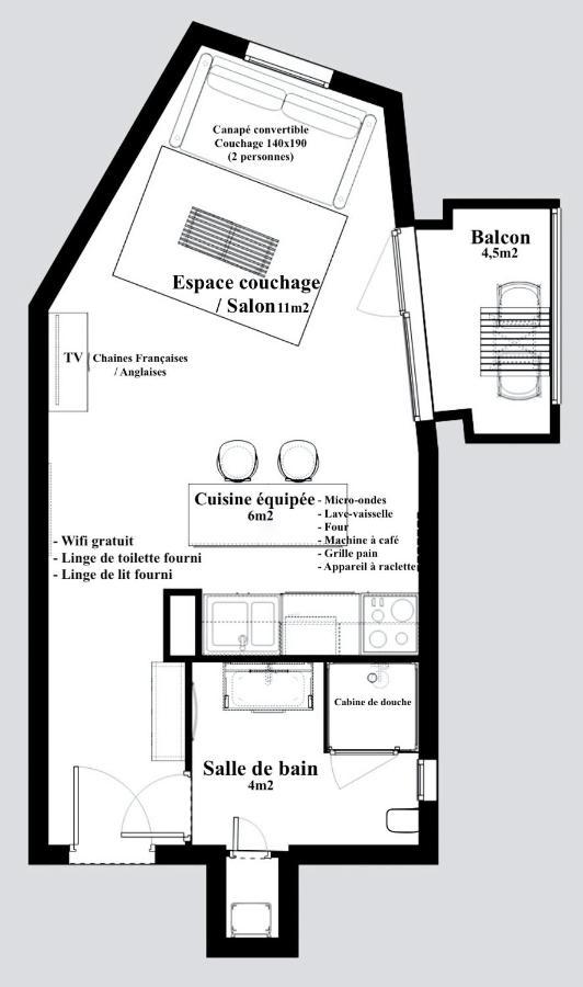 سان جان دو سكست Studio Primeveres - Centre Village - Aravistour المظهر الخارجي الصورة