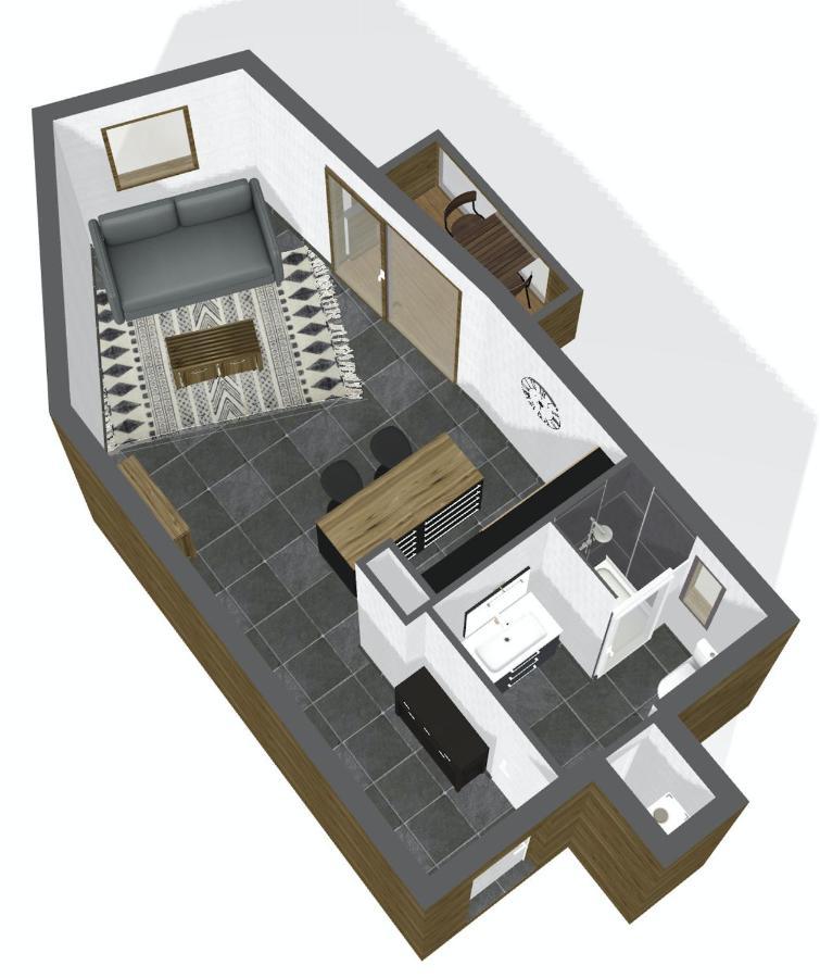 سان جان دو سكست Studio Primeveres - Centre Village - Aravistour المظهر الخارجي الصورة